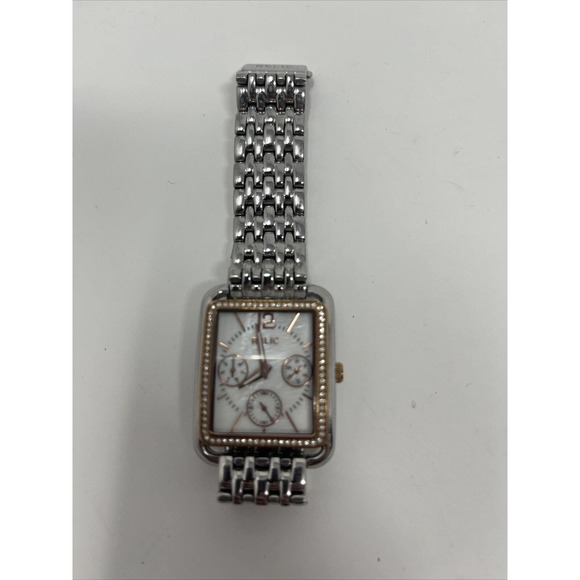 Relic Addison Multifunction Rose Gold Crystal Accent Bezel Watch ZR15657 D3 - Picture 1 of 4